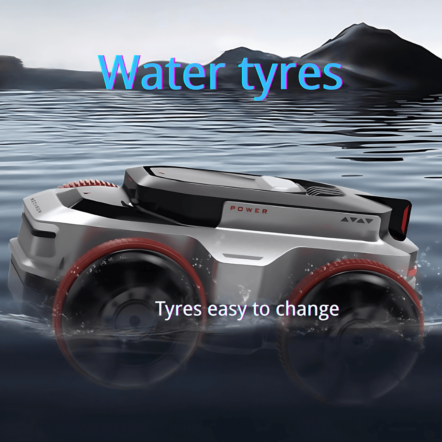 Zoomaroo Toys - 2 in 1 Amphibious RC car