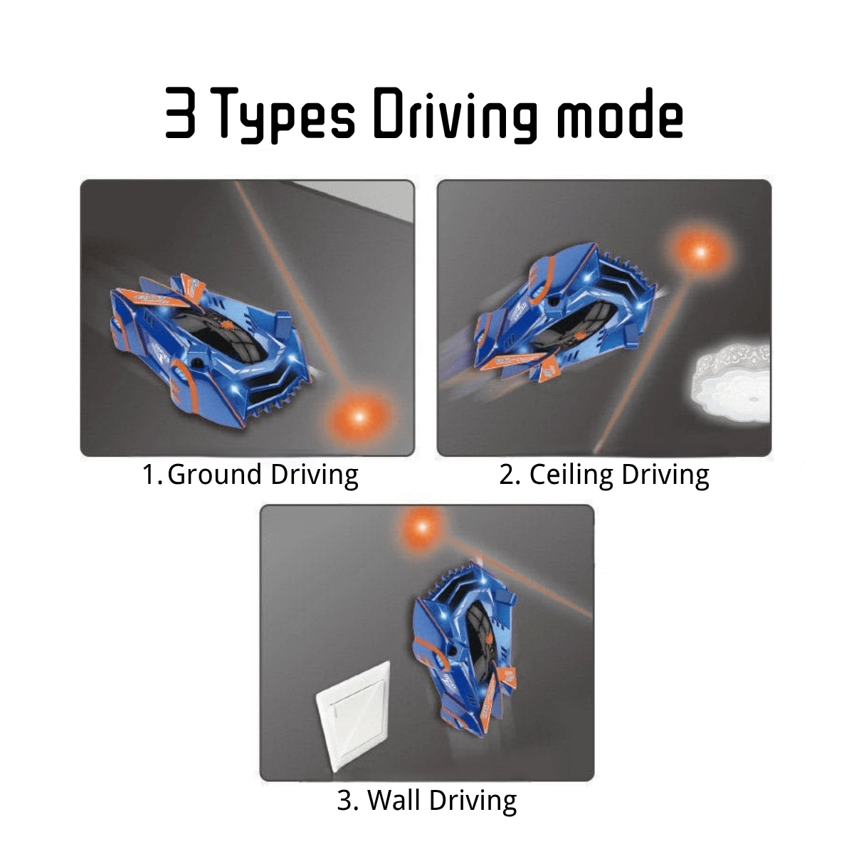 Anti-gravity laser car