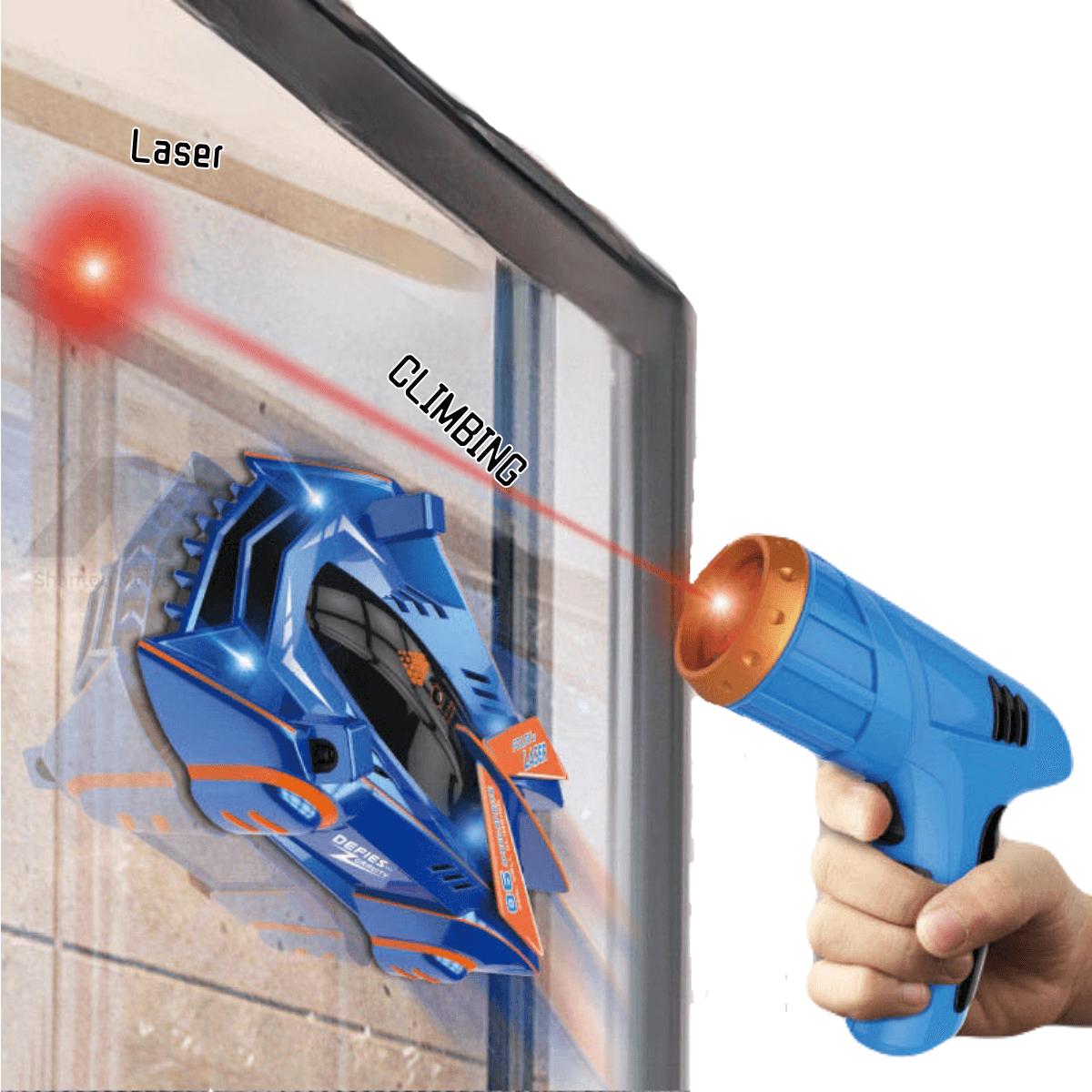 Anti-gravity laser car