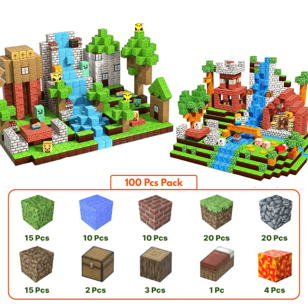 ZoomarooToys - Magnetic Building Blocks