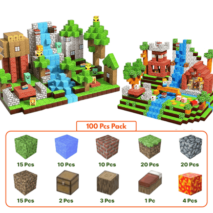 ZoomarooToys - Magnetic Building Blocks