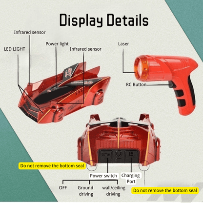 Anti-gravity laser car